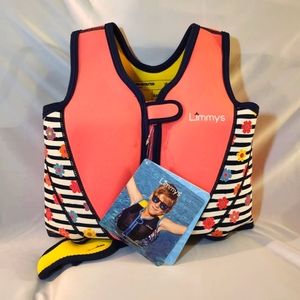 Limmys Premium Neoprene Swim Vest for Children Girls Medium 2-5